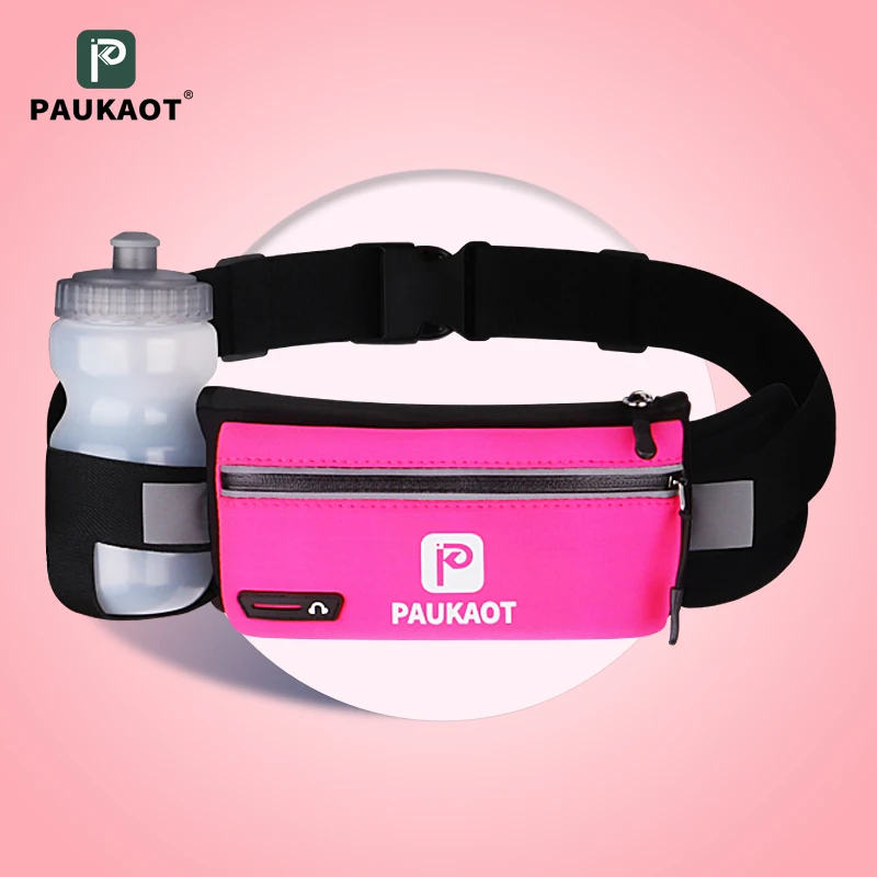 PROD 1005002612647777 PAUKAOT Running Waist bag Mens Womens Belt Pack
For Phone Unisex Trail Run Jogging Fitness Pack Water Bottle Sports Gym
Bag