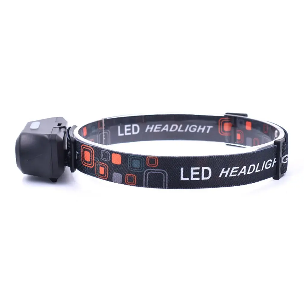 Outdoor Camping Portable Mini LED Headlamp USB Charging Fishing Headlights Flashlight LED Headlight Emergency Light