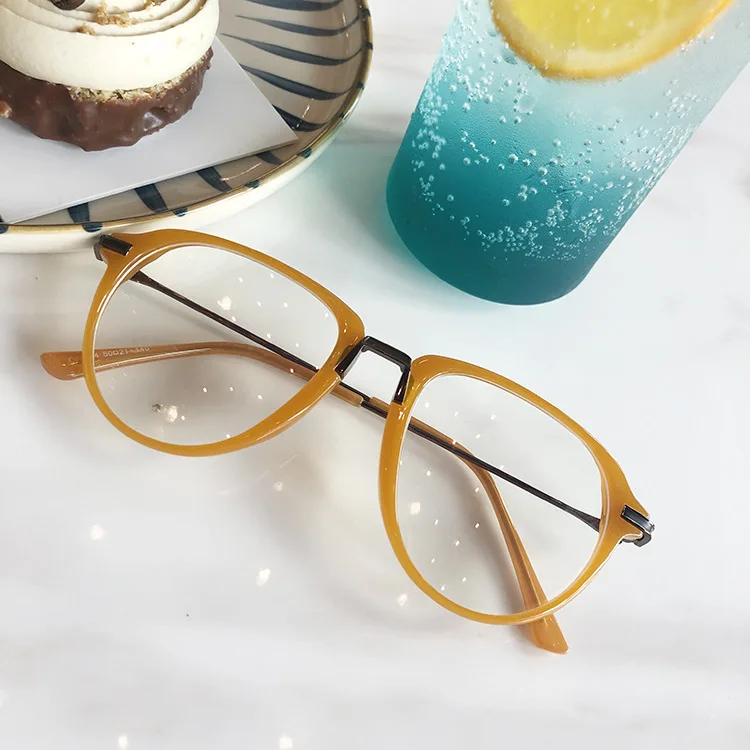 Новейшая квадратная оправа винтажные Eeyglasses женские негабаритные Большие размеры оптические оправы металлические очки оправа с прозрачными линзами Eyeware NX