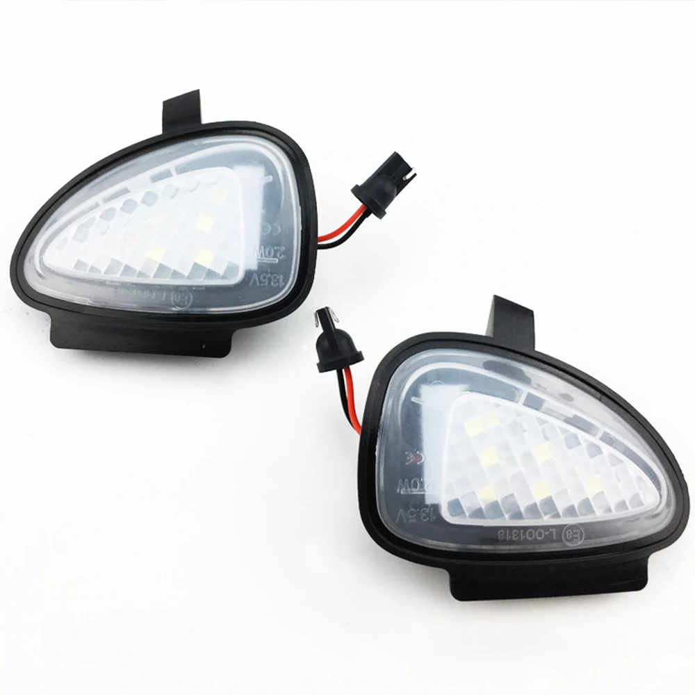 Автомобильный мигающий 1 набор Canbus Led под боковым зеркалом лужа светильник Модуль