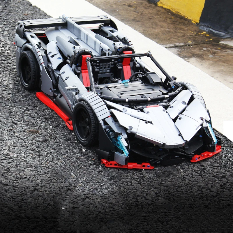 Радиоуправляемая техника Veneno Lamborghimis Roadster кирпичи Power Function RC автомобиль