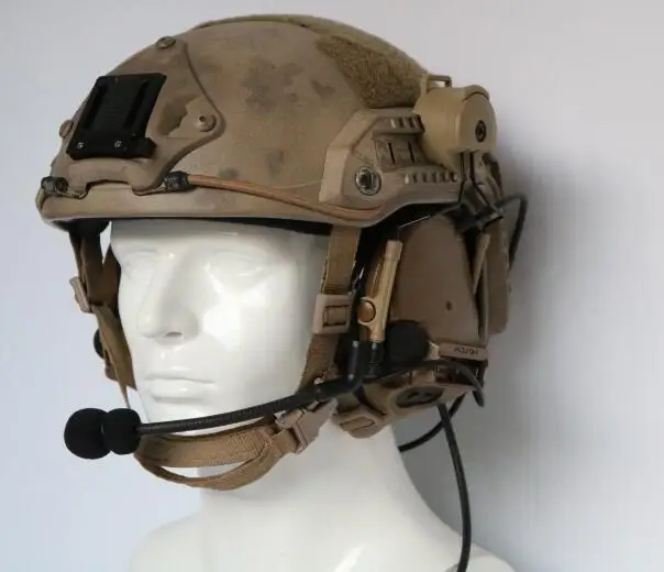 TAC-SKY COMTAC III helmet bracket silicone earmuff version outdoor sports noise reduction pickup military tactical headset CB