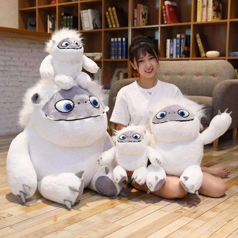 2019 Yeti Abominable 55 см Снеговик талисман детская подушка мягкая плюшевая игрушка