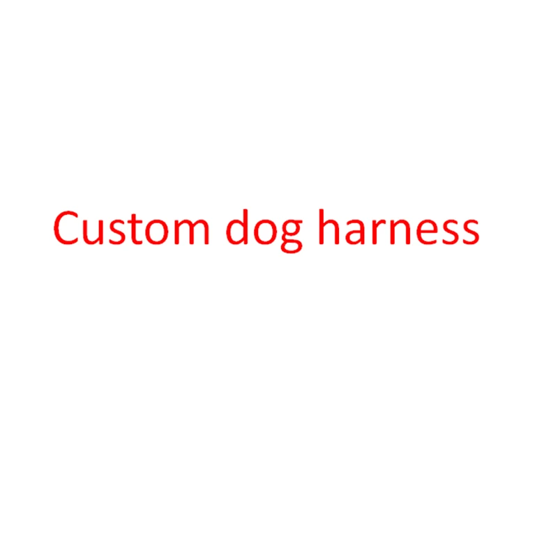 

Custom dog harness dog vest harness
