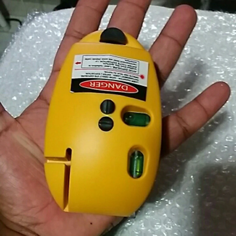 multi functional Laser-level Horizon Vertical line level tool spirit level mouse type Right Angle 2 Red Lines