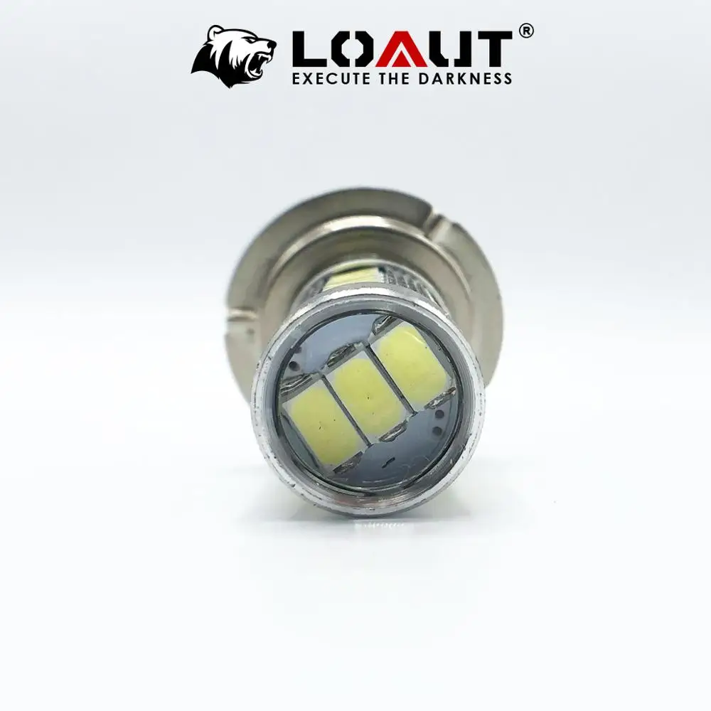 LOAUT H7 33 SMD 5630/57 автомобиль светодиодный лампы супер яркие белые Противотуманные фары 12V 24V Белый вождения дневные ходовые лампы Авто Мото грузовик