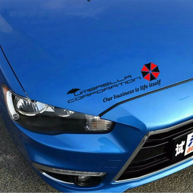 1 шт. автомобильная наклейка персональный зонтик Предупреждение забавный черный