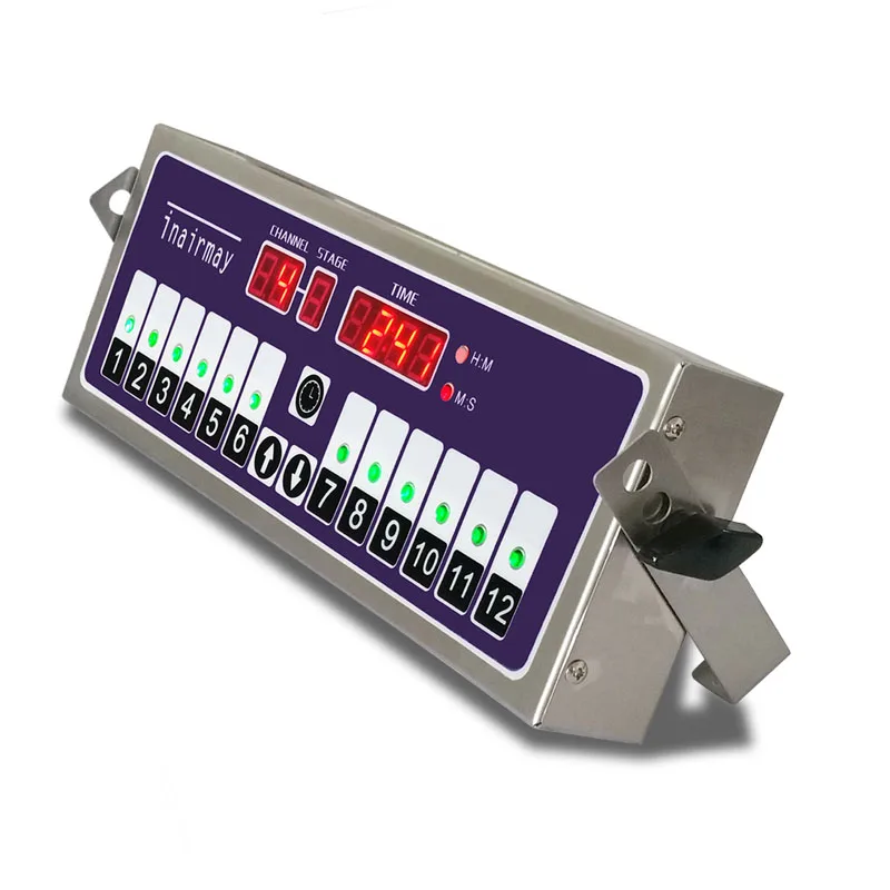 

Commercial Kitchen timer 12 channel fried chicken burger shop baking timing reminder countdown twelfth Digital button alarm