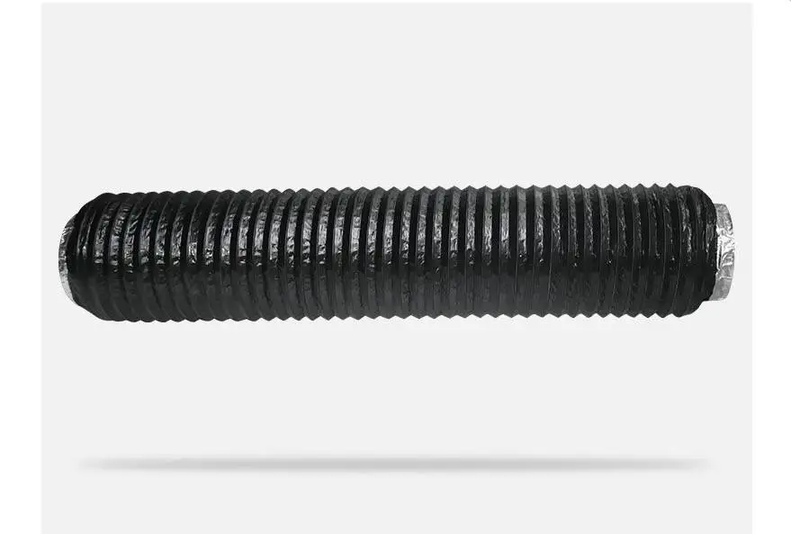 4/ 6/ 8 Inches 3.3FT Noise Reducer Silencer for Inline Duct FanFlex Air Aluminum Foil Ducting Dryer Vent Hose Ventilation duct fan silencer