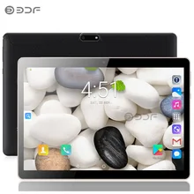 10 Cal Tablet Pc czterordzeniowy 2GB RAM Android 9.0 Google Market IPS LCD 3G połączenie telefoniczne podwójne karty SIM WiFi Bluetooth