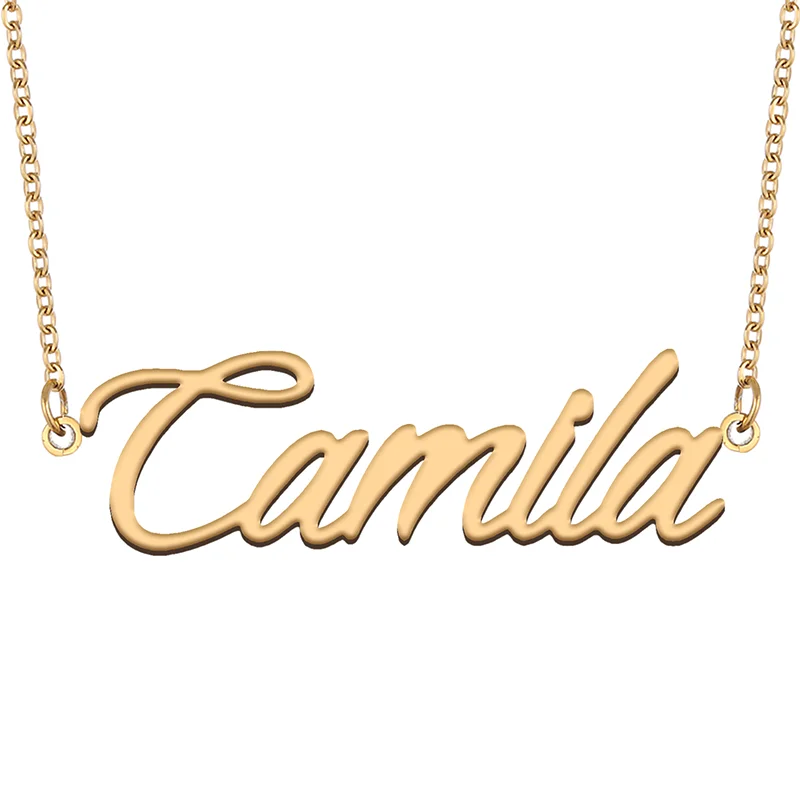 

Necklace with Name Camila for His Her Family Member Best Friend Birthday Gifts on Christmas Mother Day Valentine's Day