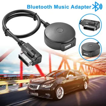 

AMI MDI To Bluetooth Music Adapter Audio Aux USB Cable For Mercedes-Benz MA 2008 Bluetooth Function