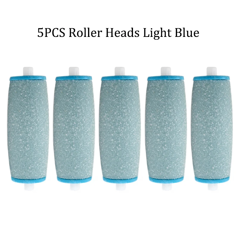 5PCS Light Blue Электрические педикюрные инструменты инструмент для ухода за ногами Жесткий сухой мертвой кожи кутикулы Remover Педикюр Уход Шлифовальные электрической шлифовальной пилки для ног на коже - Цвет: 5PCS Light Blue
