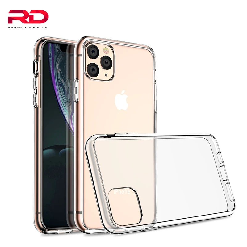 Роскошный прозрачный мягкий ТПУ чехол для iphone 11 Pro Max Case 6,5 тонкий мягкий прозрачный ТПУ прозрачные силиконовые противоударные чехлы для iphone 11 6,1 11 pro 5,8 чехол для iphone x xs xr xsmax