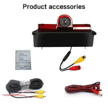 

Car Rear View Reverse Camera Rear View Camera Professional Mini Brake Light Camera Infrared Lights PZ467