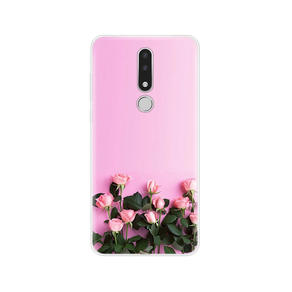 61907 Для Nokia 3,1 Plus чехол бампер окрашенный силиконовый мягкий ТПУ задняя крышка Nokia3.1 для Nokia 3,1 Plus чехол для телефона защитный ковер - Цвет: 61907