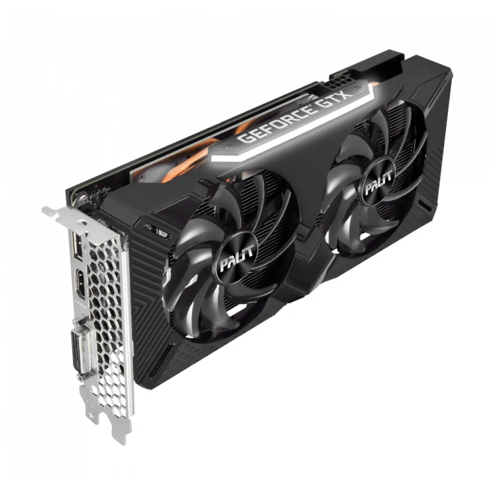 Видеокарта PALIT GTX1660SUPER Gaming Pro OC 6G GDDR6 192bit DVI HDMI DP NE6166SS18J9-1160A