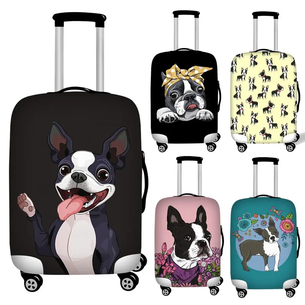 Tanie Twoheartsgirl Boston Terrier bagaż