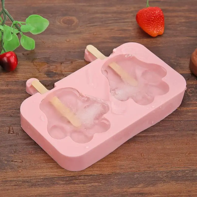 2 формы силиконовая форма для изготовления мороженого практичная розовая форма ручной работы набор Инструменты для самостоятельного декорирования необходимые бытовые кухонные гаджеты