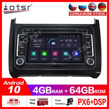 

Android10.0 4G+64GB Car GPS Navigation Radio for Volkswagen Polo 2015-2017 Auto Stereo Head Unit Radio Recorder Multimedia DSP