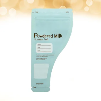

10pcs Portable Disposable Baby Feeding Milk Powder Storage Bags Moisture-Proof Leakproof Milkpowder Pouches for Day Care Family