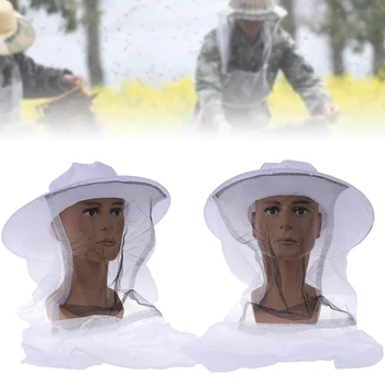 

1x Mosquito Bee Insect Net Cap Beekeeping Fishing Cowboy Hat Face Head Protector