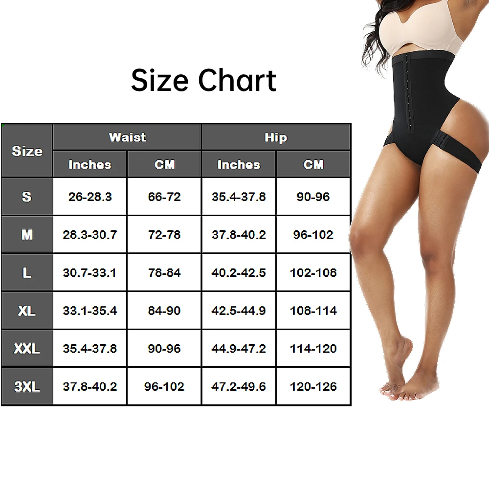 Sexy Control Panties Women Corset Briefs Booty Butt Lifter Shapewear Slimming Pulling Underwear High Waist Body Shaper fajas