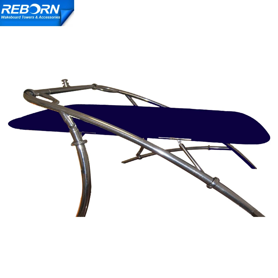 Reborn Pro Wakeboard Tower Bimini 1350 в темно-синий навес не выцветает деформируется |