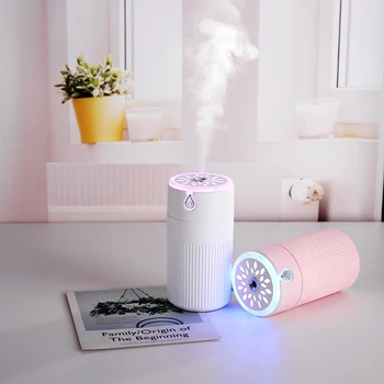 

2019 New USB Humidifier For Car 420ML Ultrasonic Essential Aromatherapy Oil Diffuser With Colorful Lamp Mist Maker Fogger