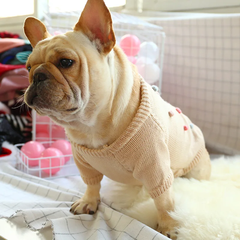 Одежда для собак PETCIRCLE сохраняет тепло осенью и зимой французский Бульдог корги