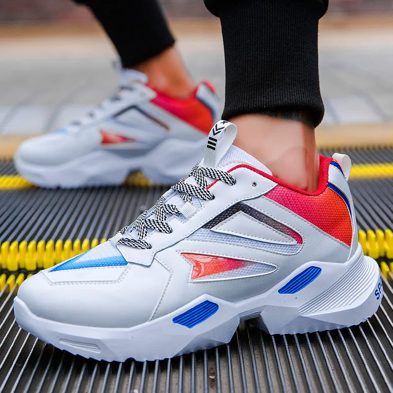 

Men's Casual Shoes Explosive Models Breathable Lightweight Thick Bottom Old Shoes Paris family Tide Shoes INS Men's Sneakers