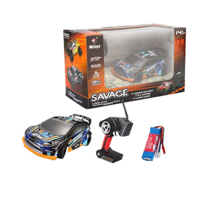 WLTOYS A242 1:24 2,4G 4WD 35 км/ч Rc высокоскоростной пульт дистанционного управления для внедорожников с дистанционным управлением-USB кабель