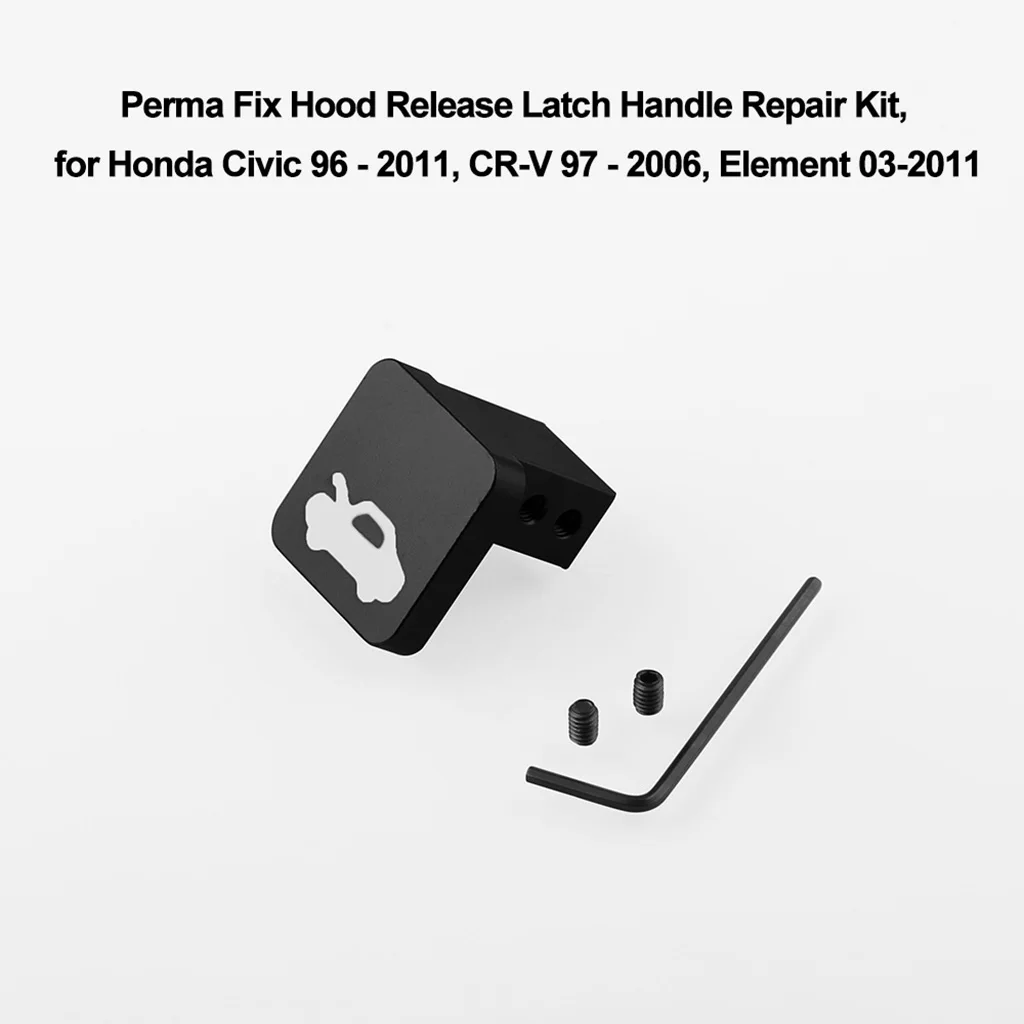 Hood Release Latch Handle Repair Kit for Honda Civic CR-V Ridgeline Car