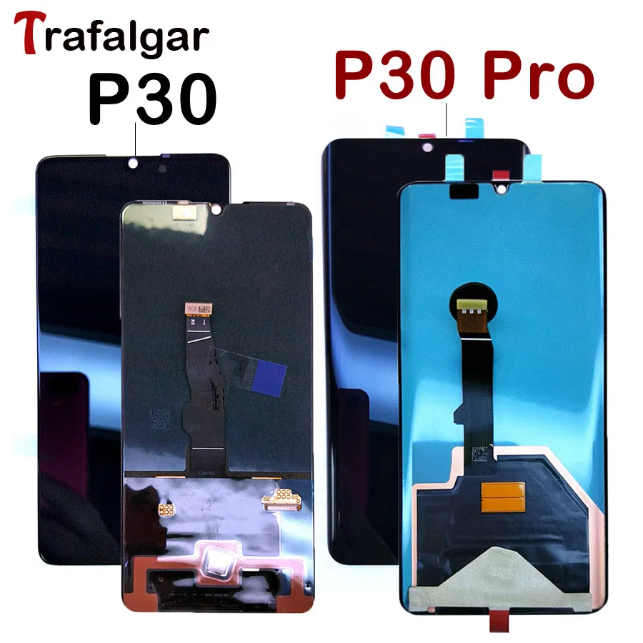

For Huawei P30 LCD Display Touch Screen Digitizer ELE L09 L29 Pantalla For Huawei P30 Pro Display VOG L04 L09 L29 Screen Replace