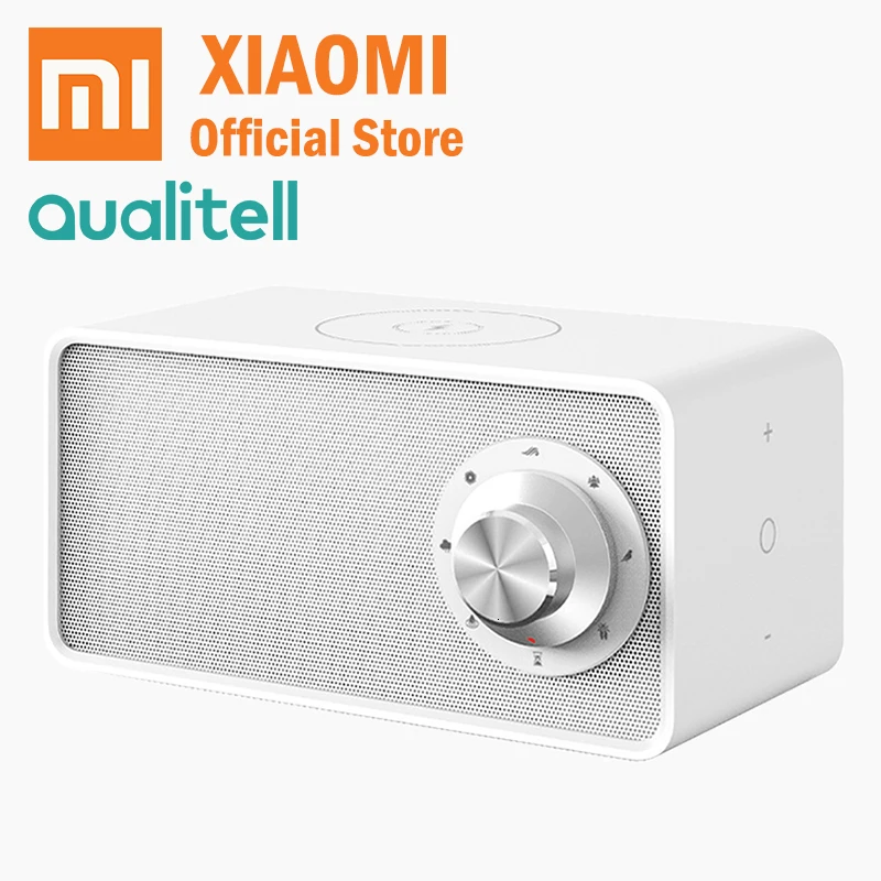 Xiaomi Qualitell Беспроводная зарядка портативный спикер сна естественные успокаивающие звуки сенсорное управление вспомогательное устройство для засыпания