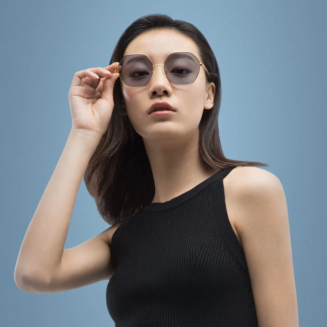 Новые Xiaomi TS Модные солнцезащитные очки Нескользящие силиконовые носоупоры HD нейлоновые линзы качественная классическая оправа мужские и wo мужские солнцезащитные очки