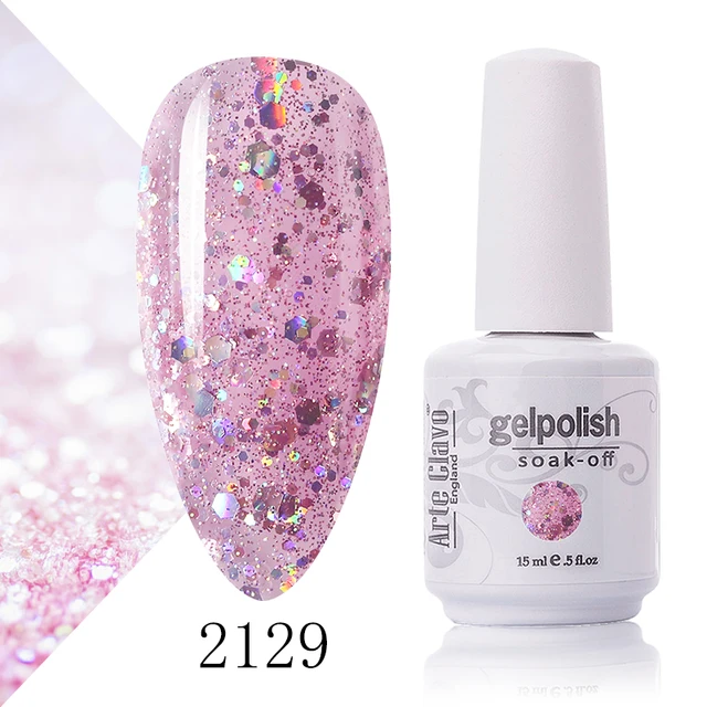 Arte Clavo 131 Colors Gel Polish Nail Gel Varnish Paint Semi Permanent Nails Art Gel Nail Polish For Manicure Top Coat Base Coat 2129