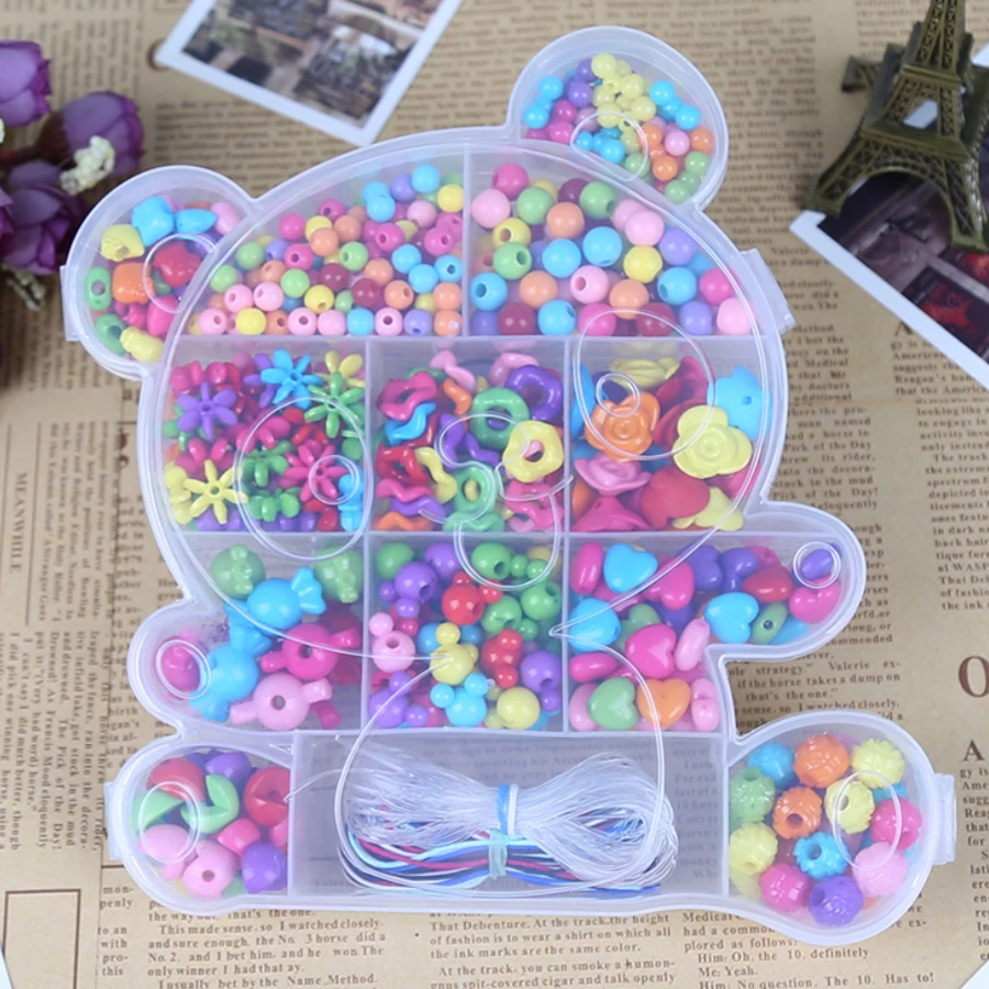 Цвет Фул DIY бусины для мозаики для девочек Цвет жемчуг интересная игрушка костюм амблиопии обучение игрушка для раннего развития(450~ 550 шт