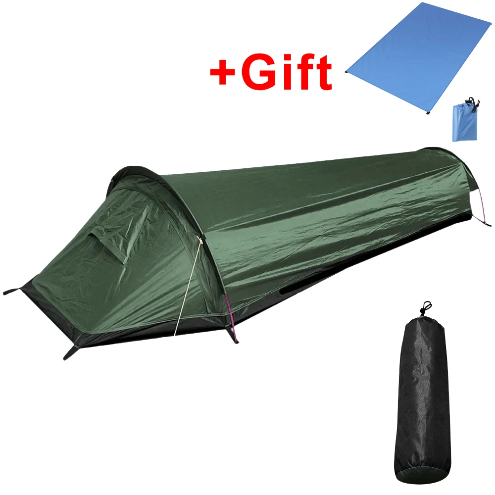 Ultralight Bivvy Bag Tent Portable Waterproof Sleeping Bag Cover Bivvy Sack For Outdoor Survival Bushcraft Bivy Bag Tents Aliexpress