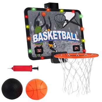 

Children's Outdoor Basketball Toy Interactive Game Sports Equipment Electronic Scoreboard Basketball Board Toy Set