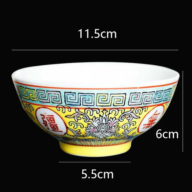 Jingdezhen Bowl Chinese style Factory Products Zhengde Straight Mouth Old style Tableware Ceramic Bowl Noodles Bowl Soup Bowl 3