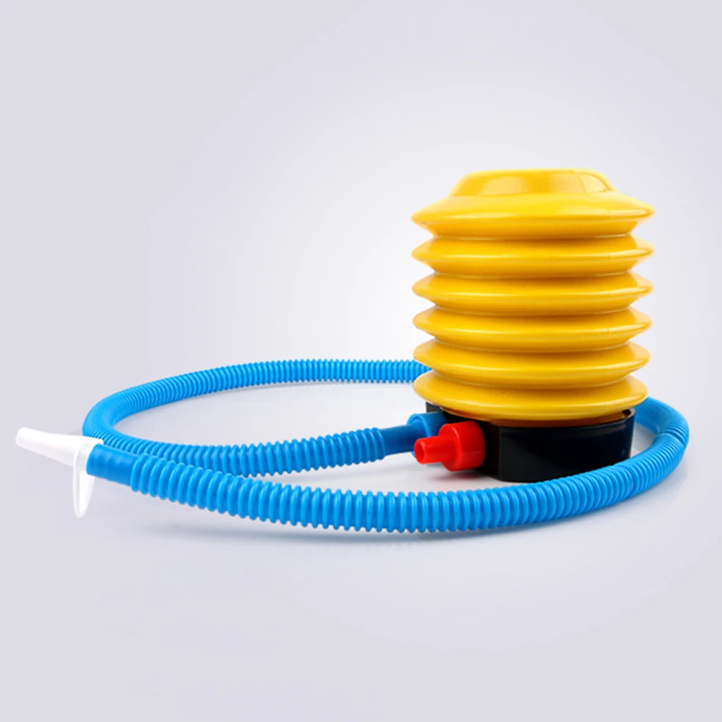 Mini Foot Air Pump Yoga Ball Inflatable Cushion Swimming Pool Tube Inflator 4'' Deflatable Inflatable Equipment Hand Pump