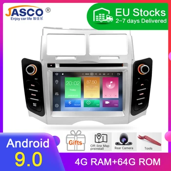 

Android 9.0 Car DVD Stereo Multimedia Headunitfor TOYOTA YARIS 2005-2011 VITZ Platz Radio GPS Navigation Video Audio 4G RAM 64G