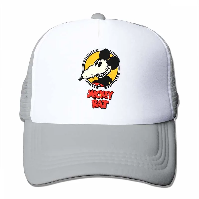 Mickey Rat Spotlight in Grey by Altru Apparel Baseball cap men women Trucker Hats fashion adjustable cap - Цвет: 4-Gray