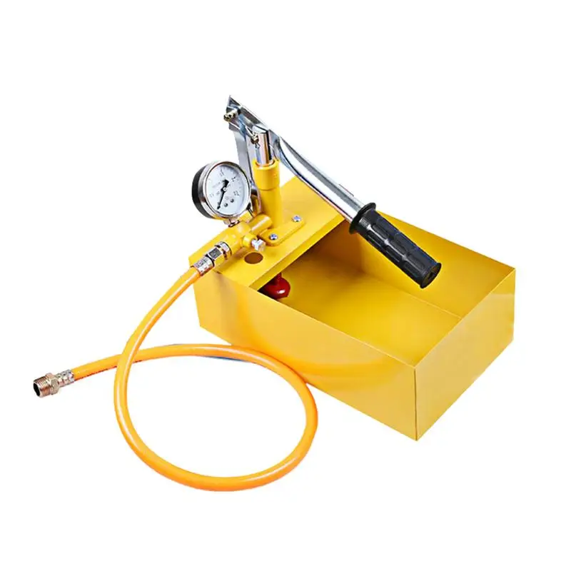 25KG Aluminum WINOMO 1 шт. насос для испытания давления воды ручной насос испытательный инструмент полезный гидравлический испытательный инструмент(25 кг Алюминий/40 кг медь - Цвет: 25KG Aluminum