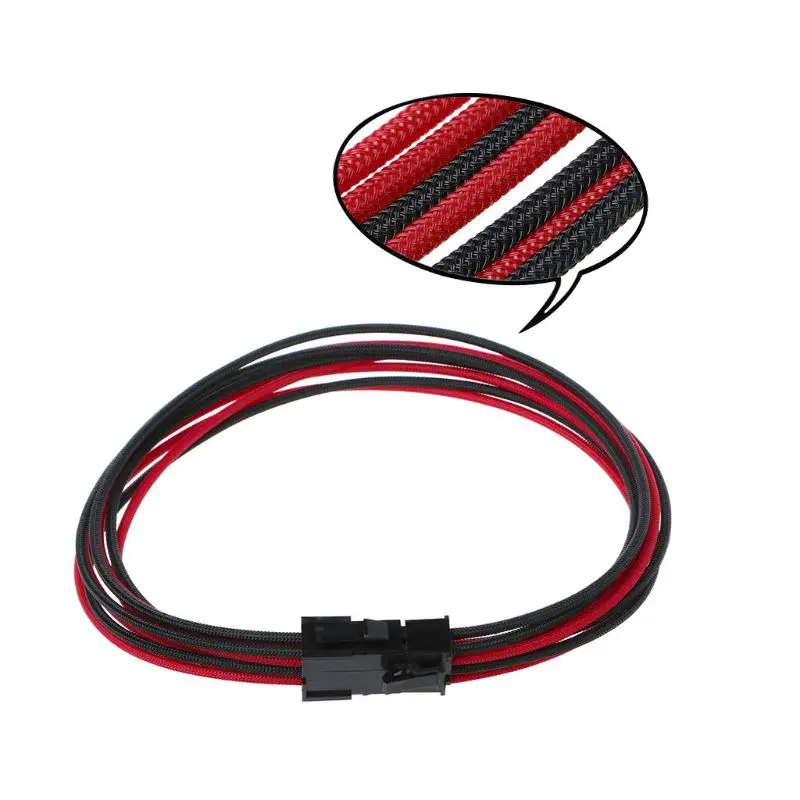 Видеокарта с рукавами PCI-E GPU 8 Pin to 6+ 2 Pin PCI-E удлинитель питания DIY