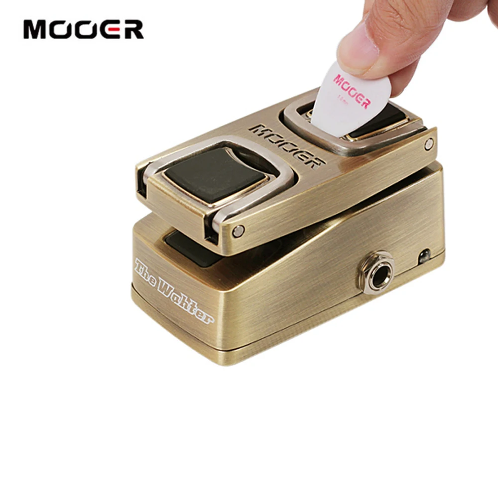 MOOER The Wahter гитарная педаль Wah гитарный эффект педаль Датчик давления переключатель двойного переключения режимов металлический корпус для гитары запчасти