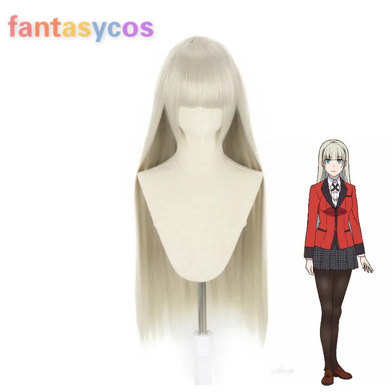 Аниме Kakegurui компульсивный игрок 2 Momobami Ririka парики Yomoduki Руна Косплей термостойкие синтетические волосы парик+ крышка парик