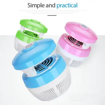

USB Photocatalyst Mosquito Lamp Light-controlled Sensor Household Insect Repeller Mosquito Trap Lamp Mosquito Repellent Killer