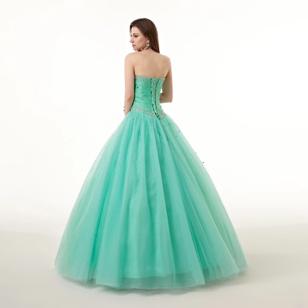Дебютантное бальное платье для выпускного вечера Vestido De Quince Robe De Soiree великолепные Бальные платья хрустальные бусины реальное изображение